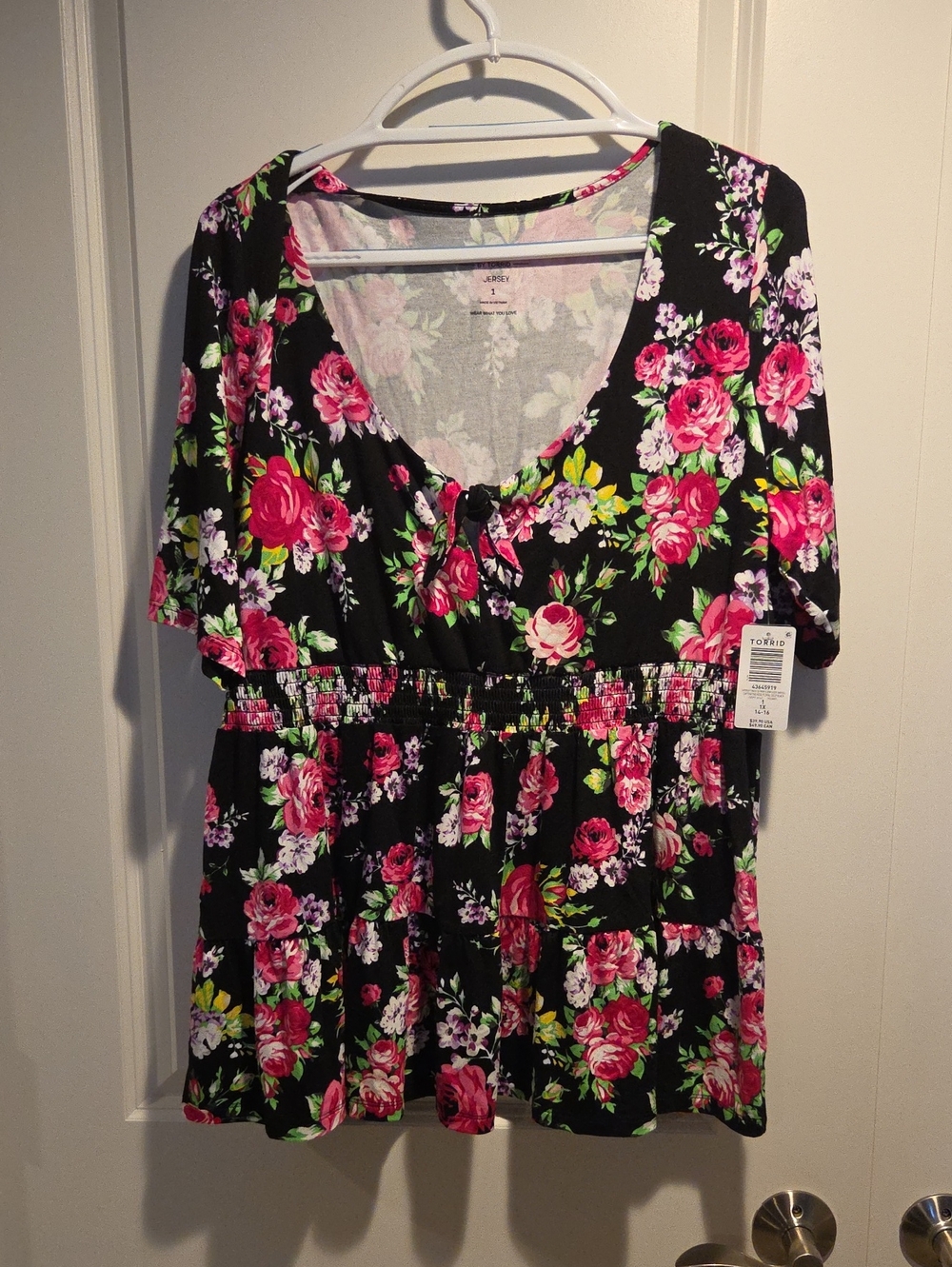 Torrid Jersey Top NWT